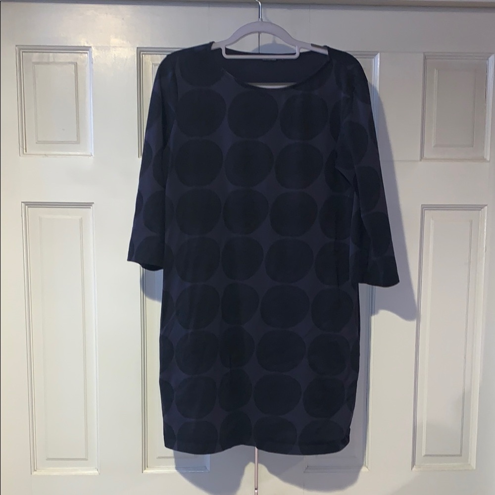 Marimekko Navy Blue dot Dress